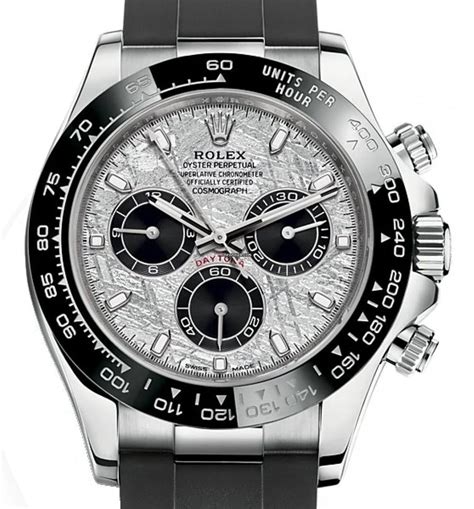 rolex daytona meteorite for sale|Rolex daytona with oysterflex strap.